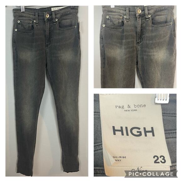 Rag & Bone Nina Hi-Rise Skinny size 23 NWT - Picture 1 of 9